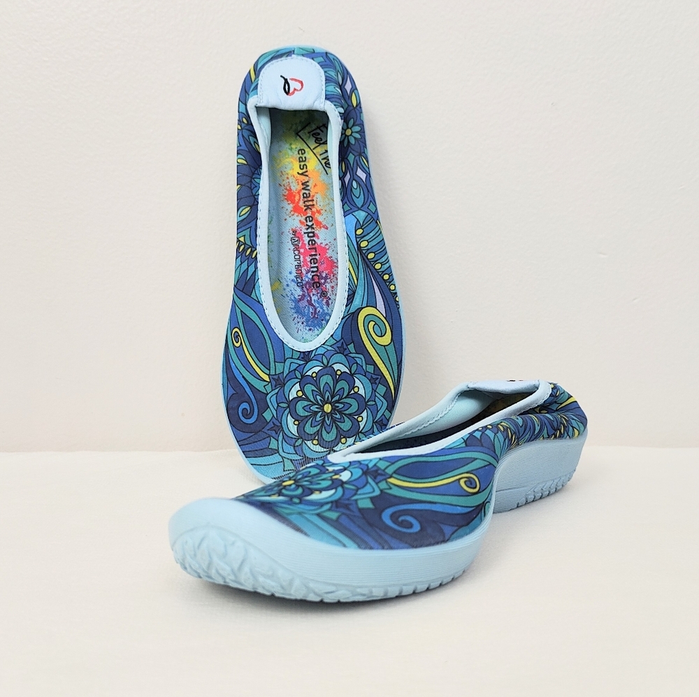 Arcopedico Flats Size 6.5 Slip-on Shoes Plantar Fasciitis Supportive Walking
